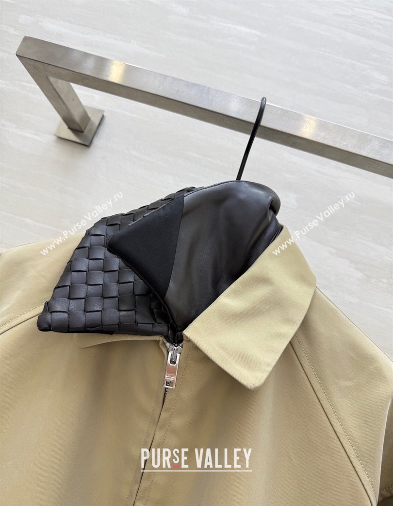 Bottega Veneta Khaki Jacket 2025 BV120262 (QI-251202063)