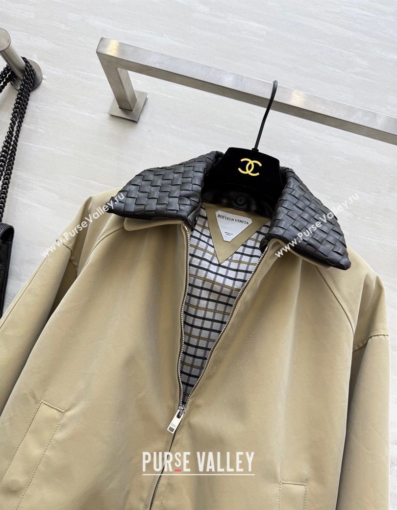Bottega Veneta Khaki Jacket 2025 BV120262 (QI-251202063)