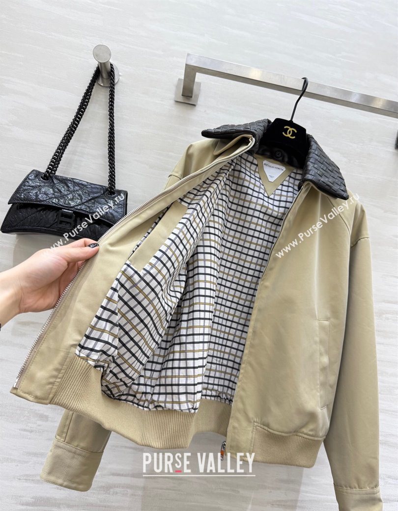Bottega Veneta Khaki Jacket 2025 BV120262 (QI-251202063)