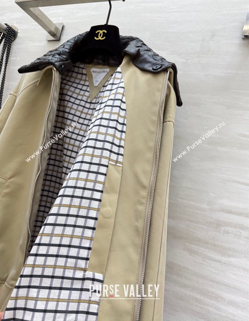 Bottega Veneta Khaki Jacket 2025 BV120262 (QI-251202063)