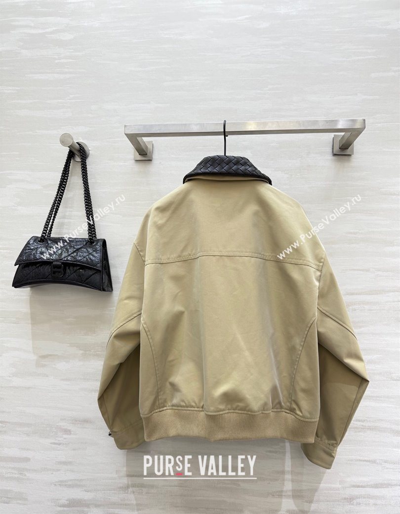 Bottega Veneta Khaki Jacket 2025 BV120262 (QI-251202063)