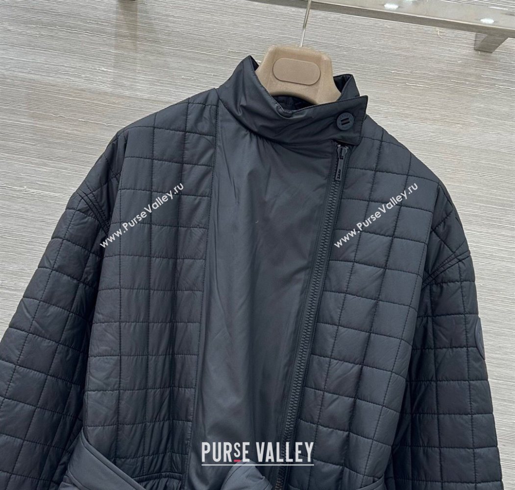 Hermes Quilted Coat Black 2025 HS120201 (QI-251202013)