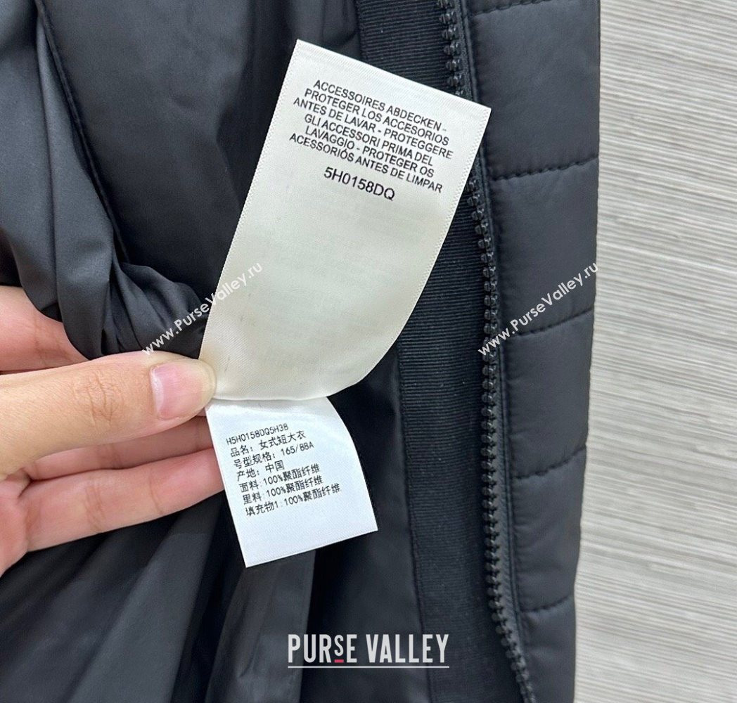 Hermes Quilted Coat Black 2025 HS120201 (QI-251202013)