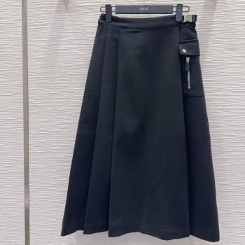 Dior Skirt Black 2025 DR120220 (QI-251202025)