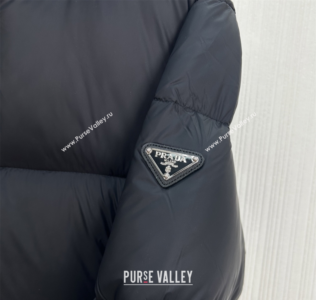 Prada Down Jacket Black 2025 PR120207 (QI-251202008)