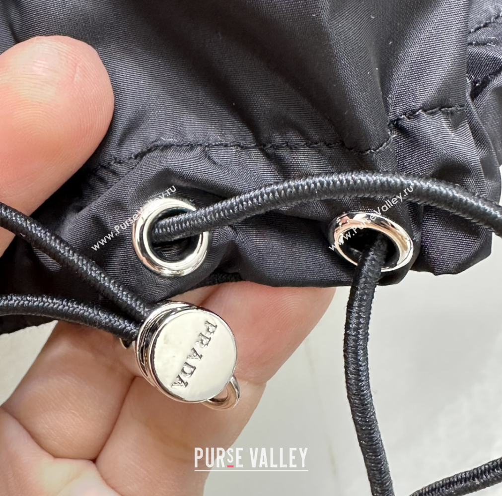 Prada Reversible Nylon and Cotton Jacket Black 2025 PR120220 (QI-251202021)