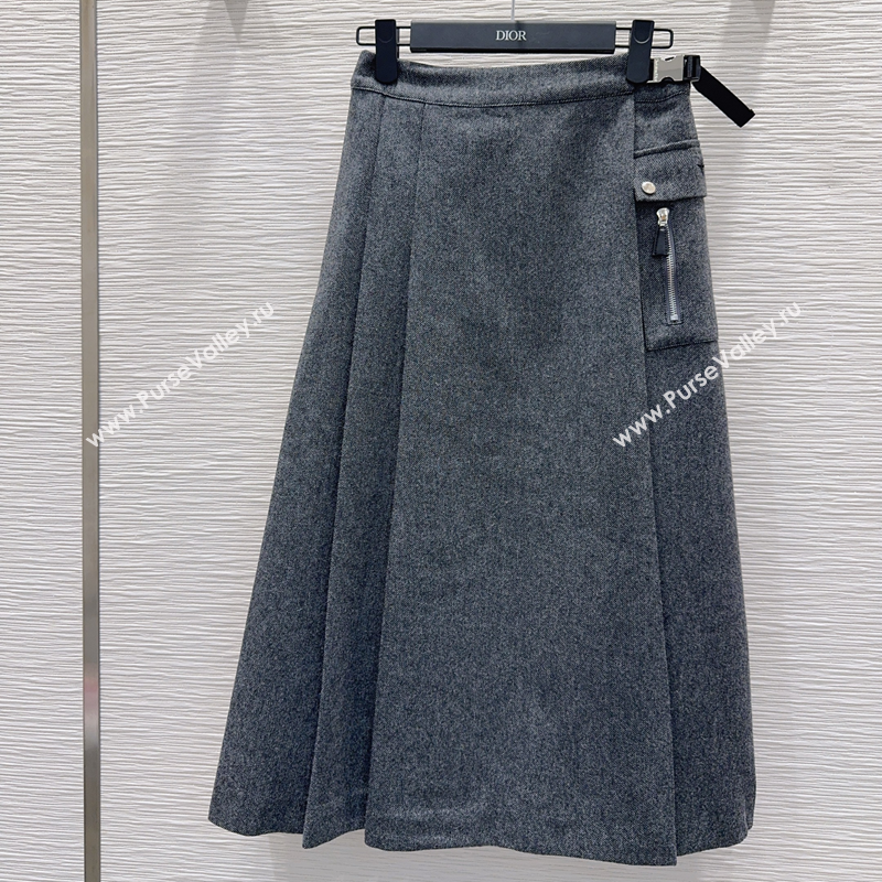 Dior Skirt Grey 2025 DR120220 (QI-251202026)