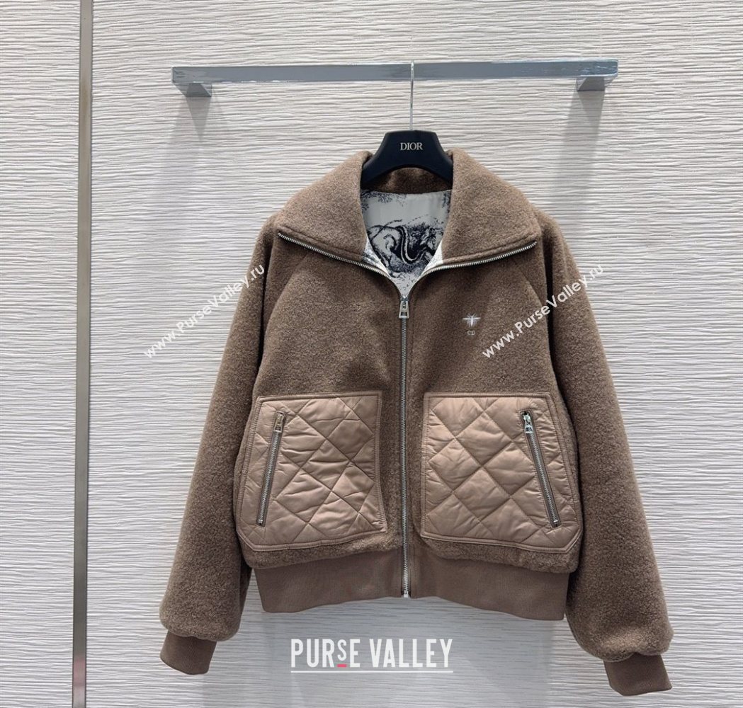 Dior Jacket Brown 2025 DR120210 (QI-251202010)