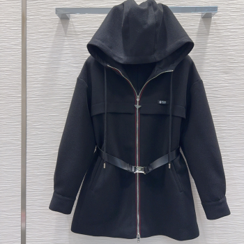 Prada Coat Black 2025 PR120289 (QI-251202093)