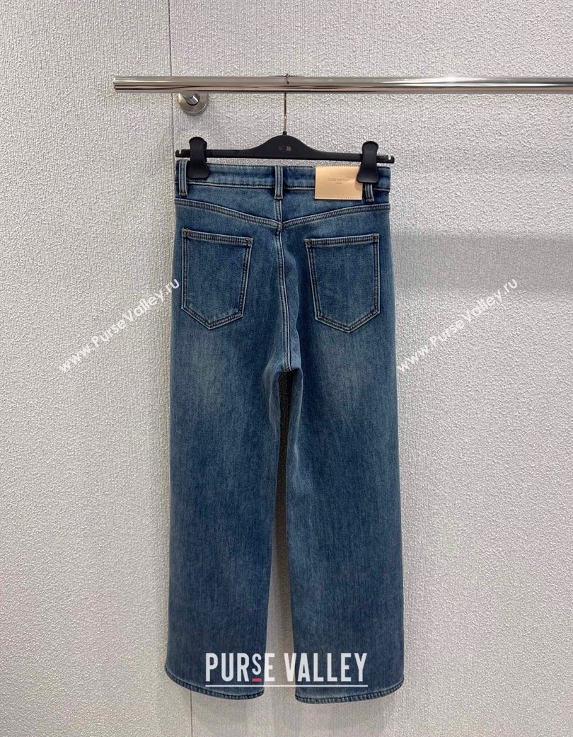 Louis Vuitton Cotton Jeans Blue 2025 LV120271 (QI-251202071)