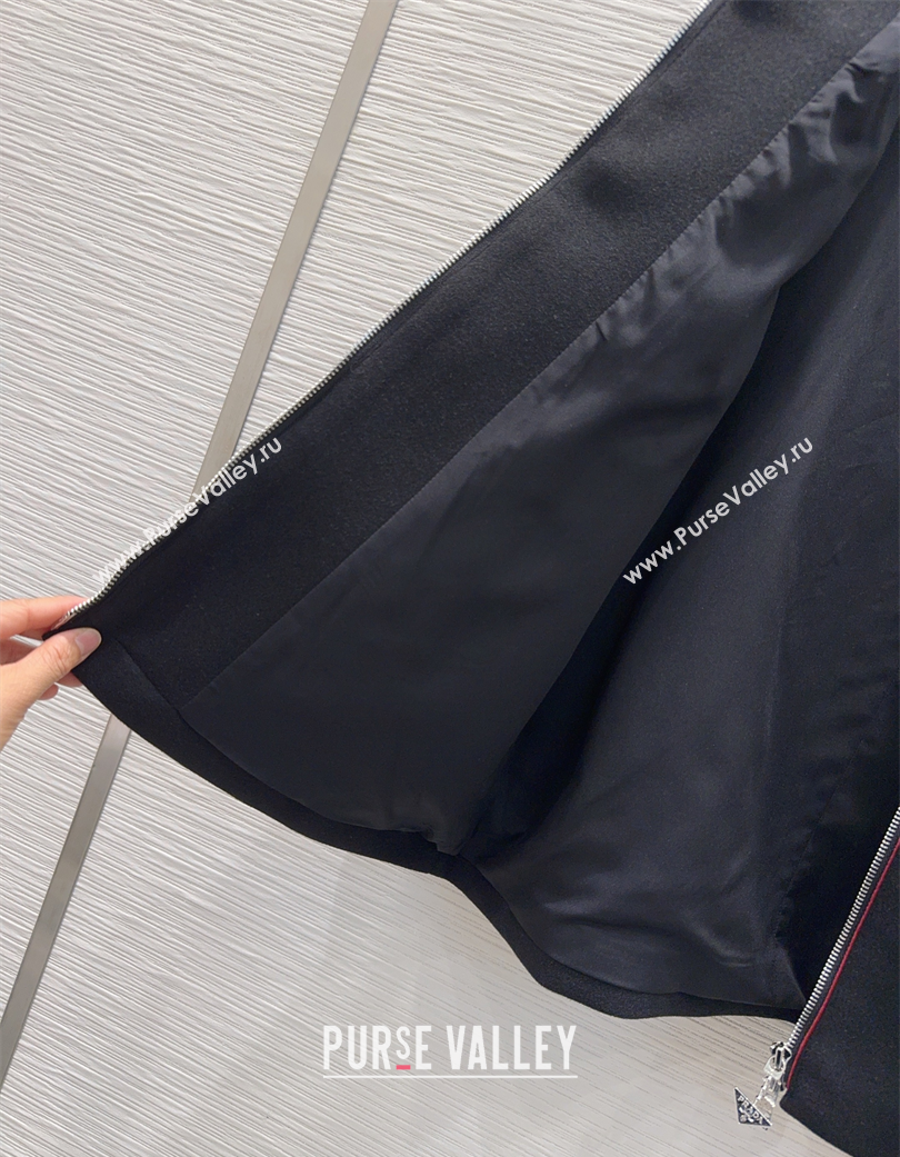 Prada Coat Black 2025 PR120289 (QI-251202093)