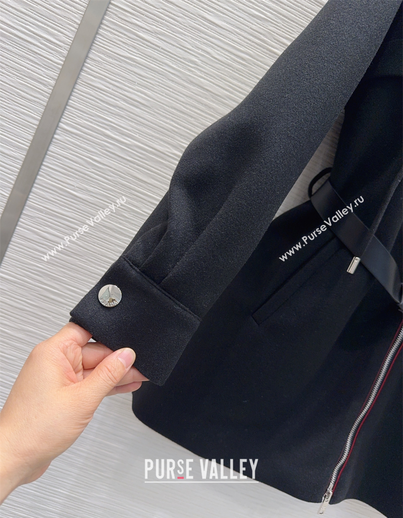Prada Coat Black 2025 PR120289 (QI-251202093)