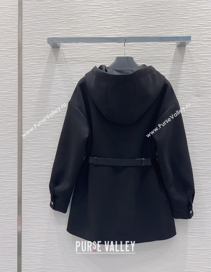 Prada Coat Black 2025 PR120289 (QI-251202093)