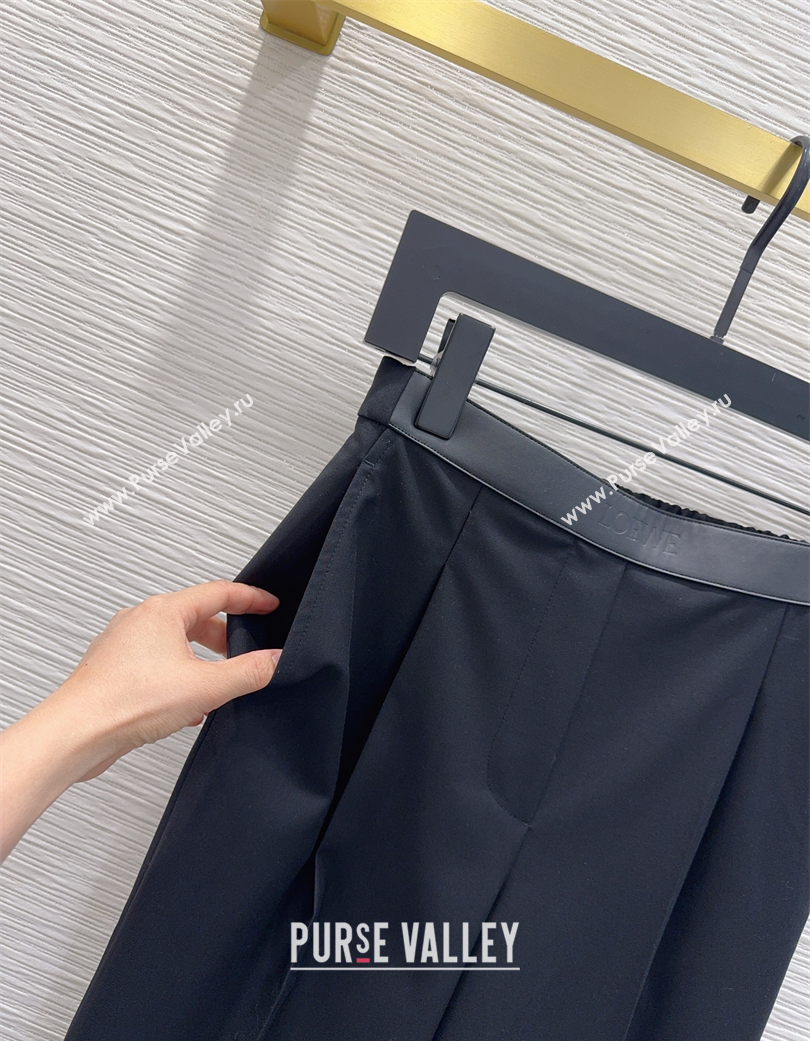 Loewe Jacket and Pants Set Black 2025 LW120201 (QI-251202075)