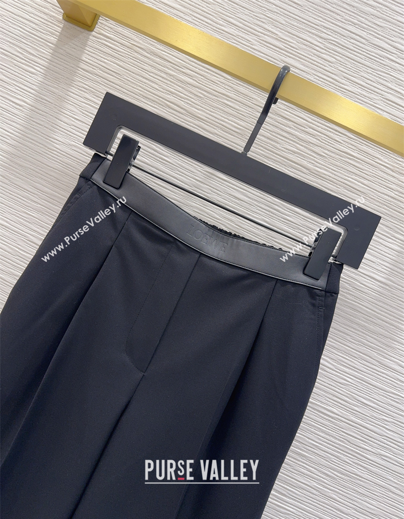Loewe Jacket and Pants Set Black 2025 LW120201 (QI-251202075)