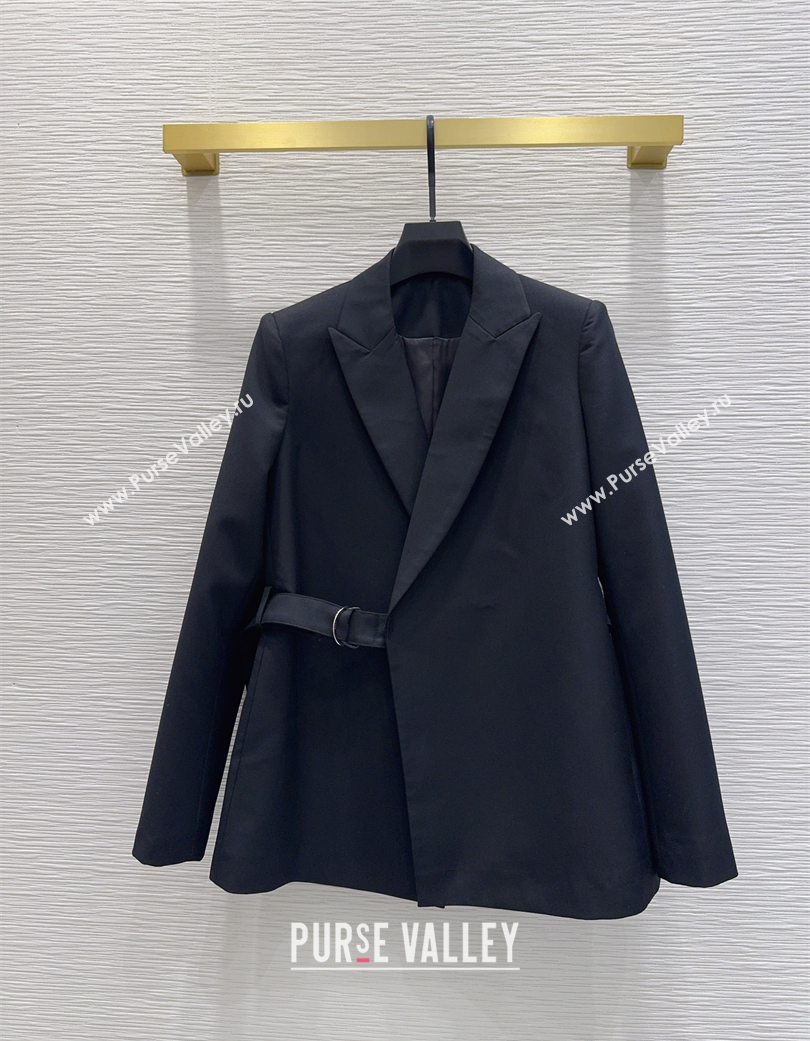Loewe Jacket and Pants Set Black 2025 LW120201 (QI-251202075)
