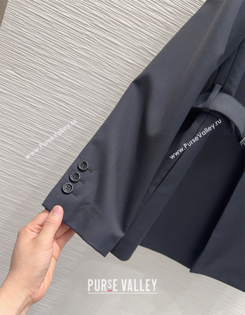 Loewe Jacket and Pants Set Black 2025 LW120201 (QI-251202075)