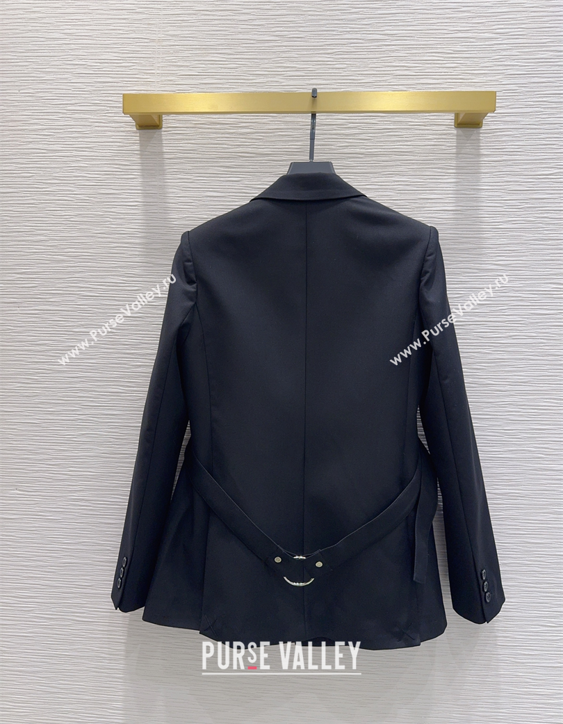Loewe Jacket and Pants Set Black 2025 LW120201 (QI-251202075)