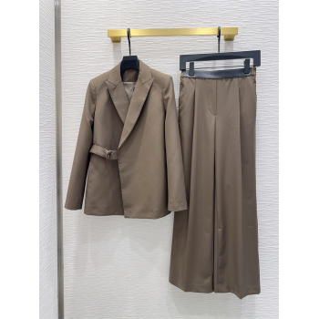 Loewe Jacket and Pants Set Grey 2025 LW120201 (QI-251202076)