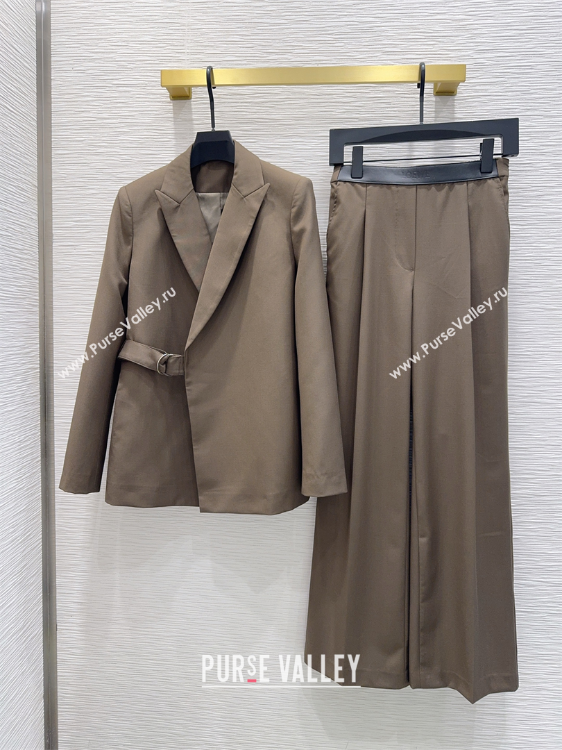 Loewe Jacket and Pants Set Grey 2025 LW120201 (QI-251202076)