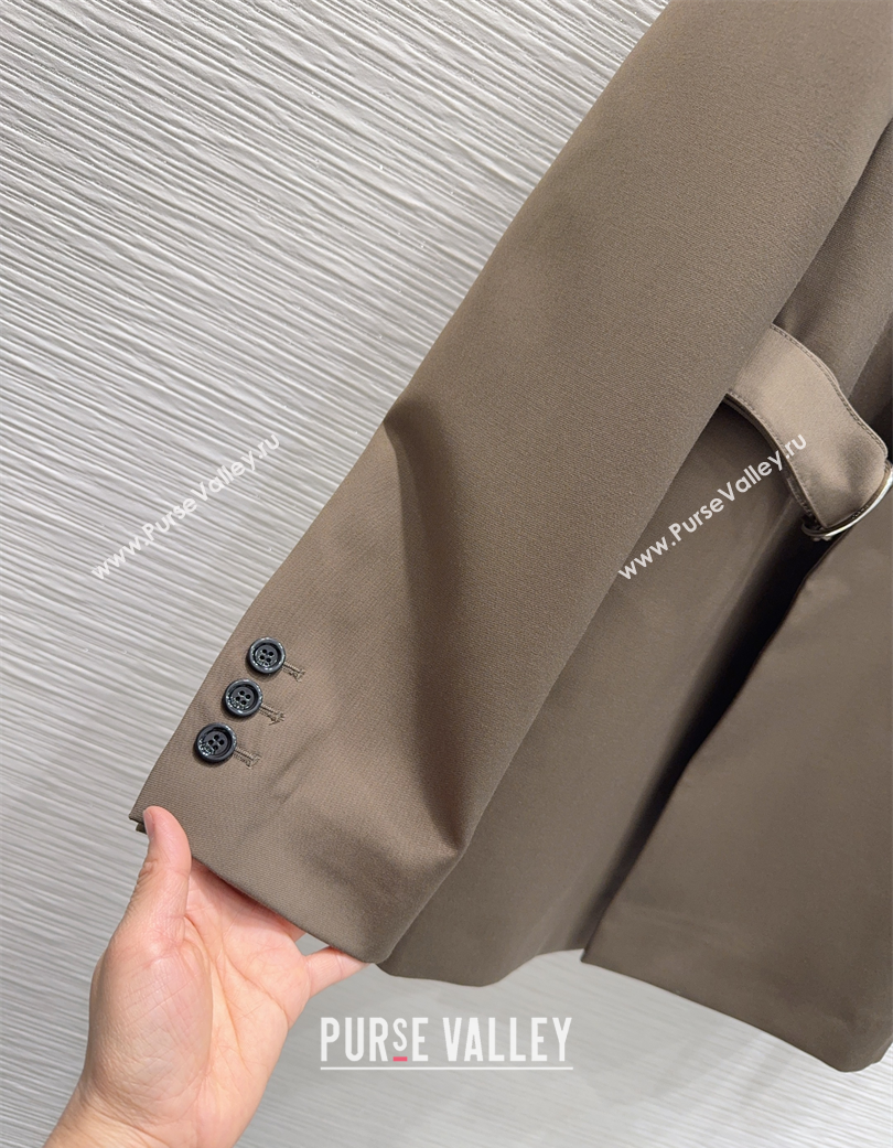 Loewe Jacket and Pants Set Grey 2025 LW120201 (QI-251202076)