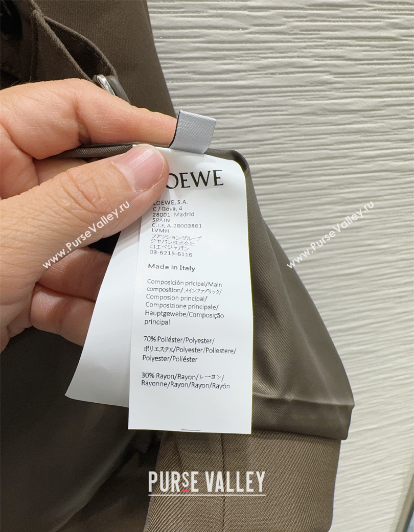 Loewe Jacket and Pants Set Grey 2025 LW120201 (QI-251202076)