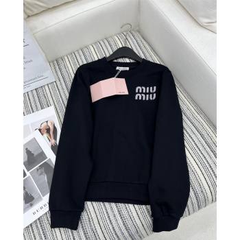 Miu Miu Sweatshirt Black 2024 1108 (QI-241108080)