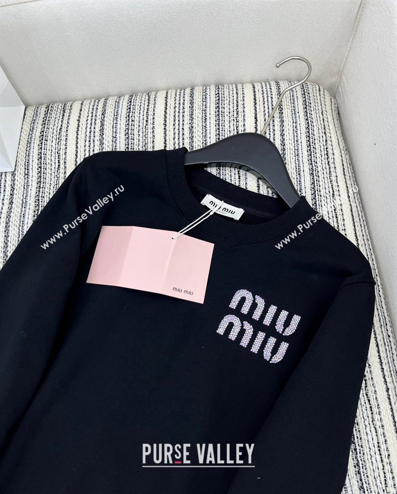 Miu Miu Sweatshirt Black 2024 1108 (QI-241108080)