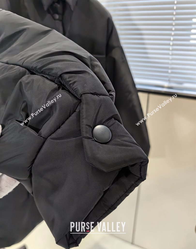 Prada Padded Jacket Black 2024 102501 (QI-241025019)