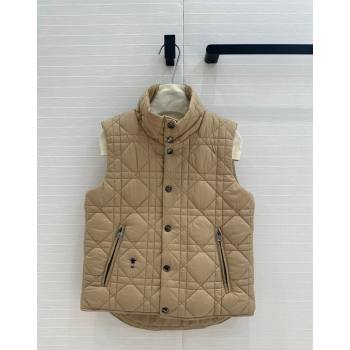 Dior Nylon and Padded Vest Beige 2024 1025 (QI-241025005)