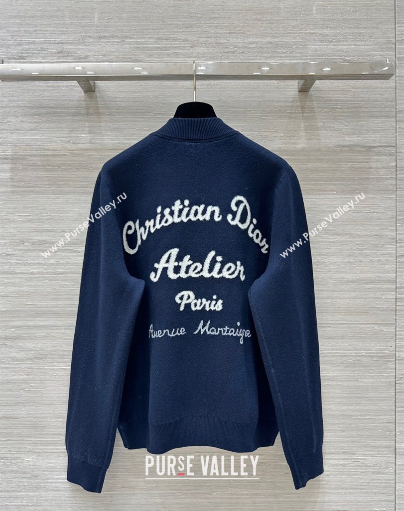 Dior Oblique Reversible Jacket Blue 2024 1025 (QI-241025052)