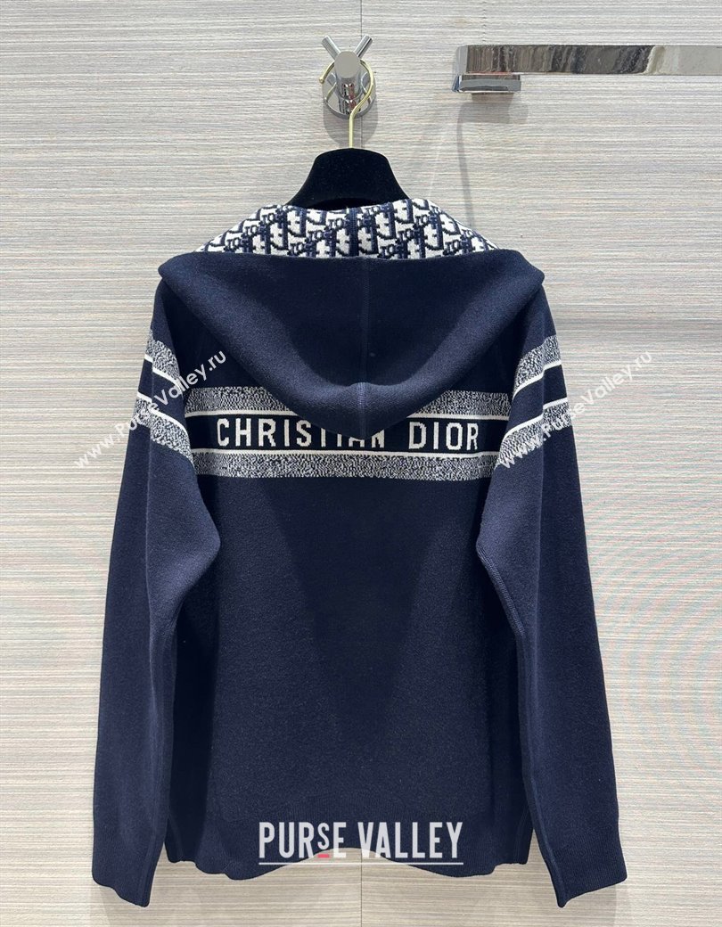 Dior Reversible Jacket Navy Blue 2024 1123 (QI-241123029)