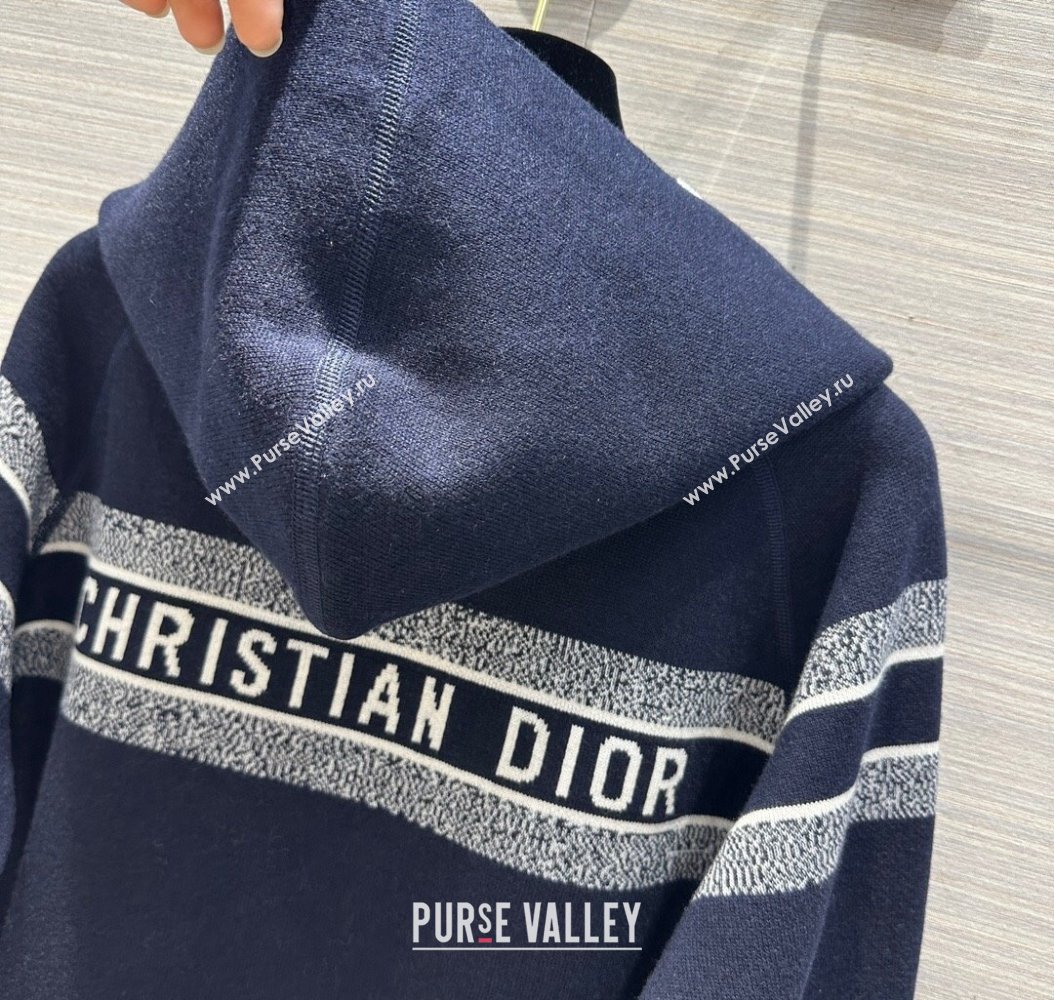 Dior Reversible Jacket Navy Blue 2024 1123 (QI-241123029)