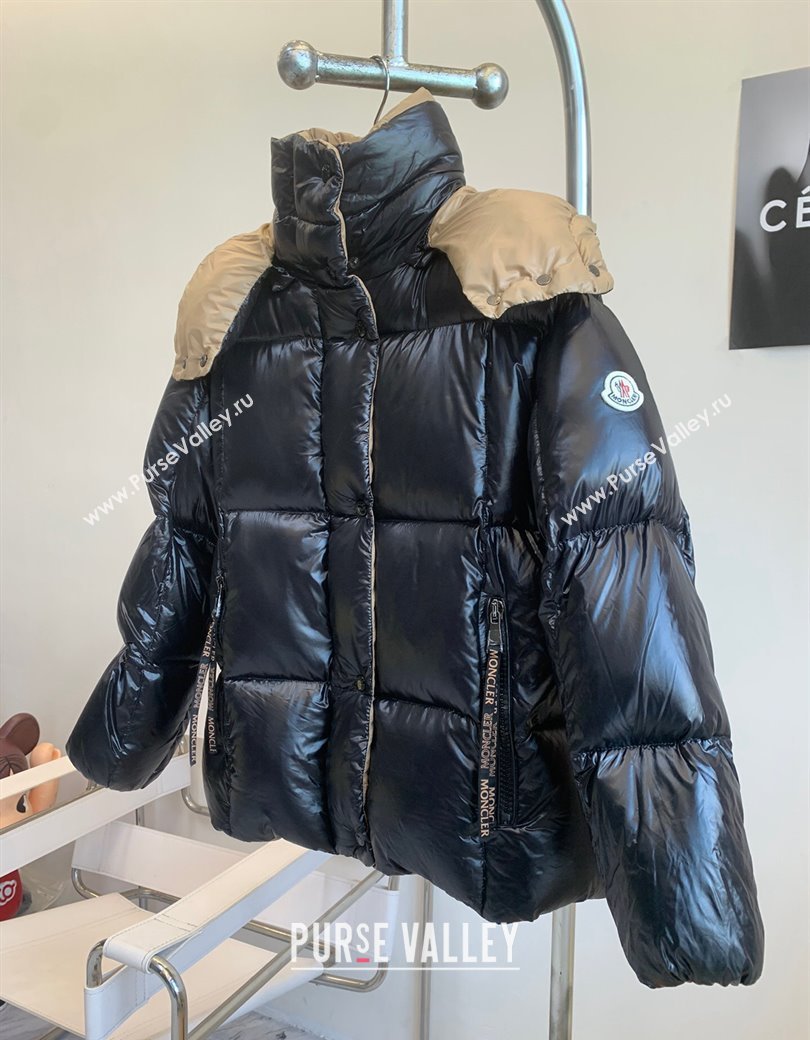 Moncler World Short Down Coat Black 2024 1203 (QI-241203053)