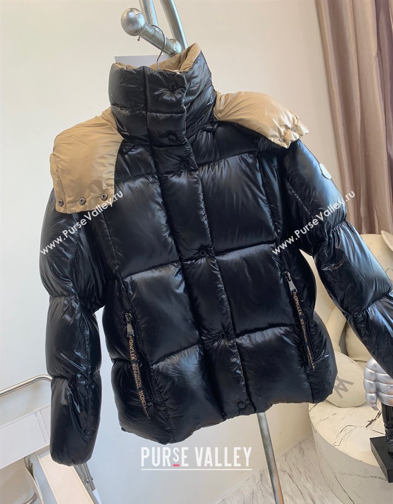 Moncler World Short Down Coat Black 2024 1203 (QI-241203053)