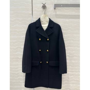 Dior Miss Dior Coat Black 2024 1203 (QI-241203041)