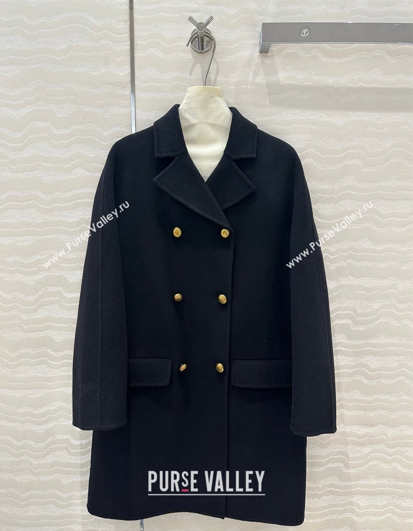 Dior Miss Dior Coat Black 2024 1203 (QI-241203041)