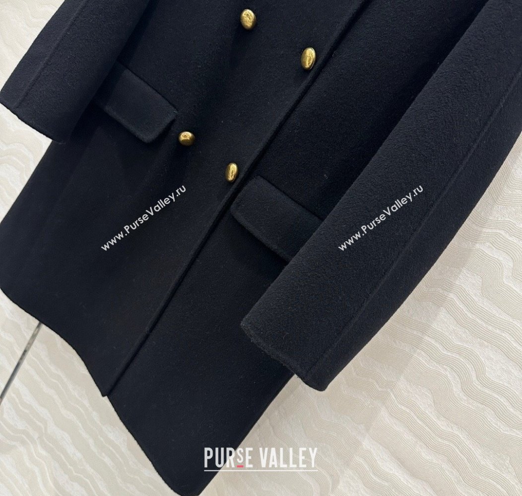 Dior Miss Dior Coat Black 2024 1203 (QI-241203041)