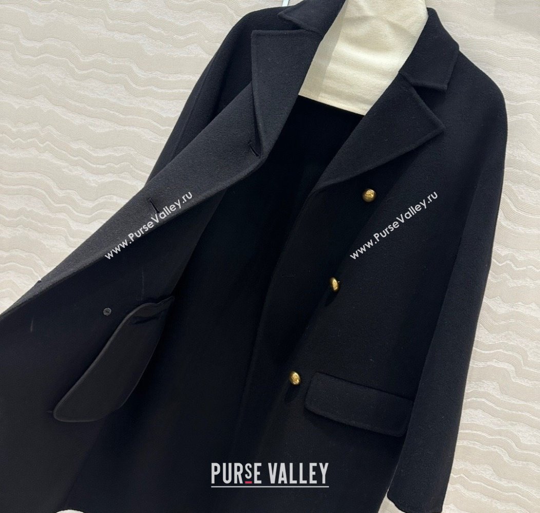 Dior Miss Dior Coat Black 2024 1203 (QI-241203041)