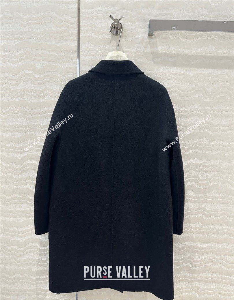 Dior Miss Dior Coat Black 2024 1203 (QI-241203041)