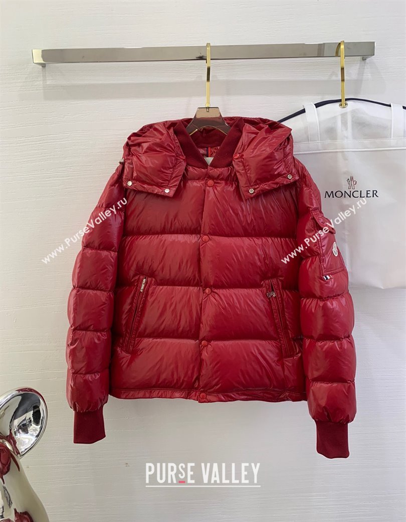 Moncler Down Jacket for Women and Men M112904 Red 2024 (QI-241203063)