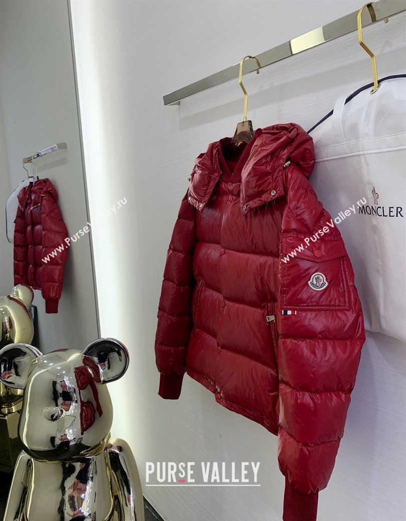 Moncler Down Jacket for Women and Men M112904 Red 2024 (QI-241203063)