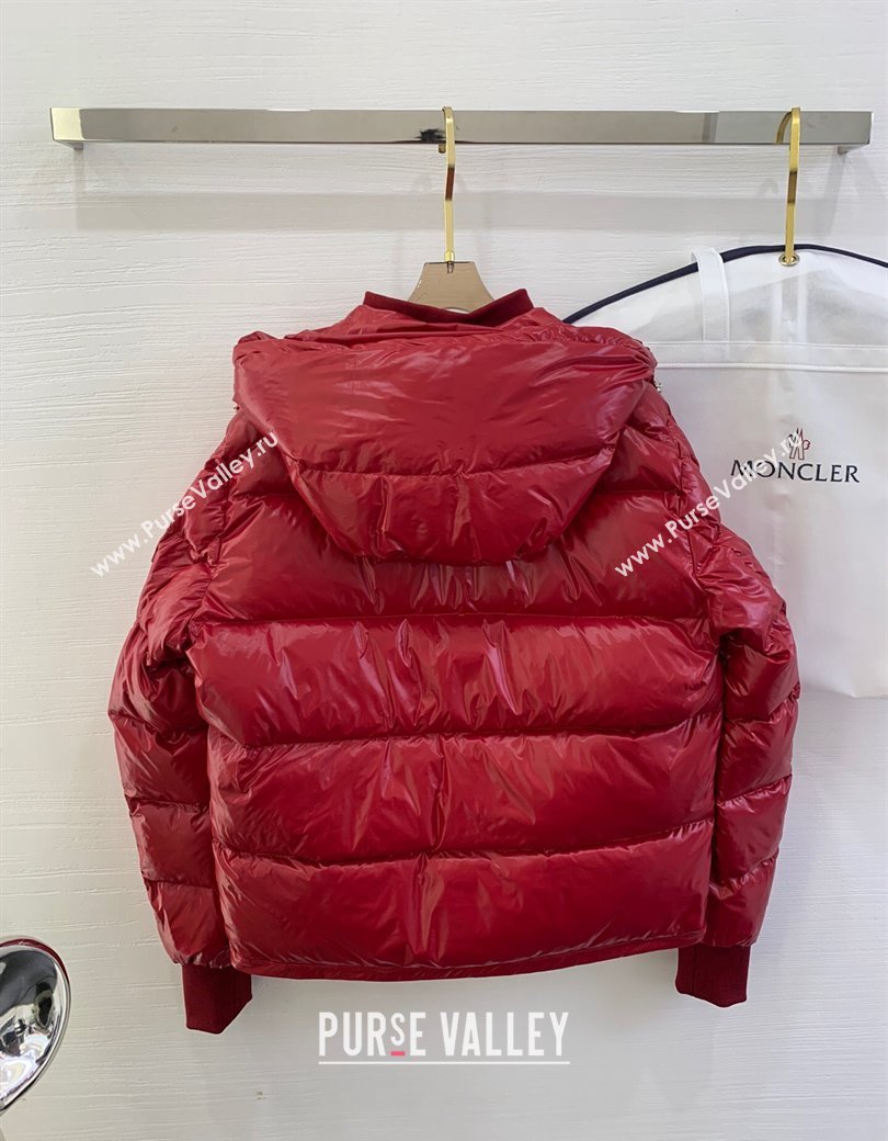 Moncler Down Jacket for Women and Men M112904 Red 2024 (QI-241203063)