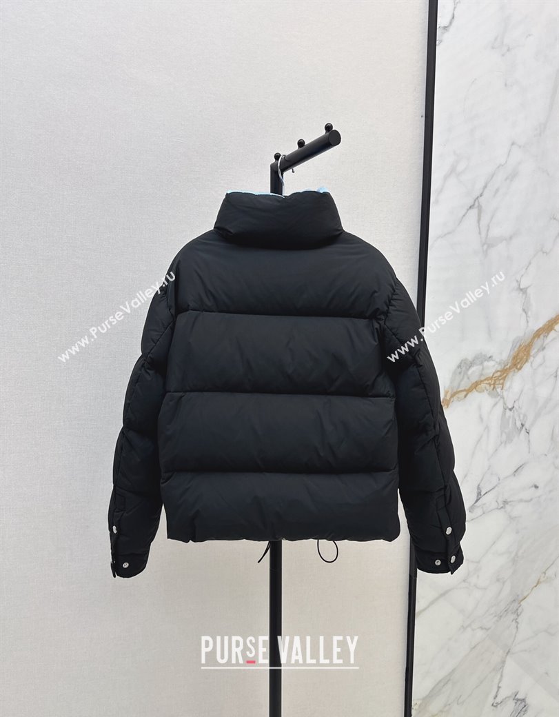 Prada Down Jacket with Logo Black 2024 1203 (QI-241203081)