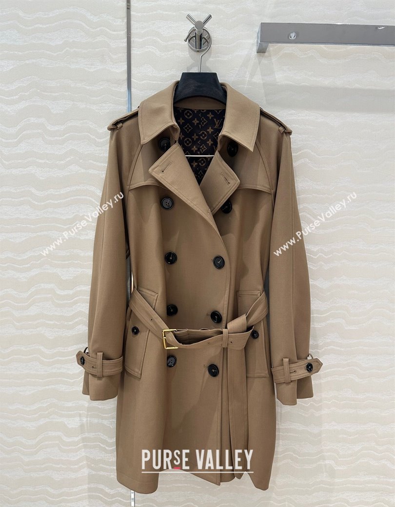 Louis Vuitton Coat Brown 2024 1203 (QI-241203087)