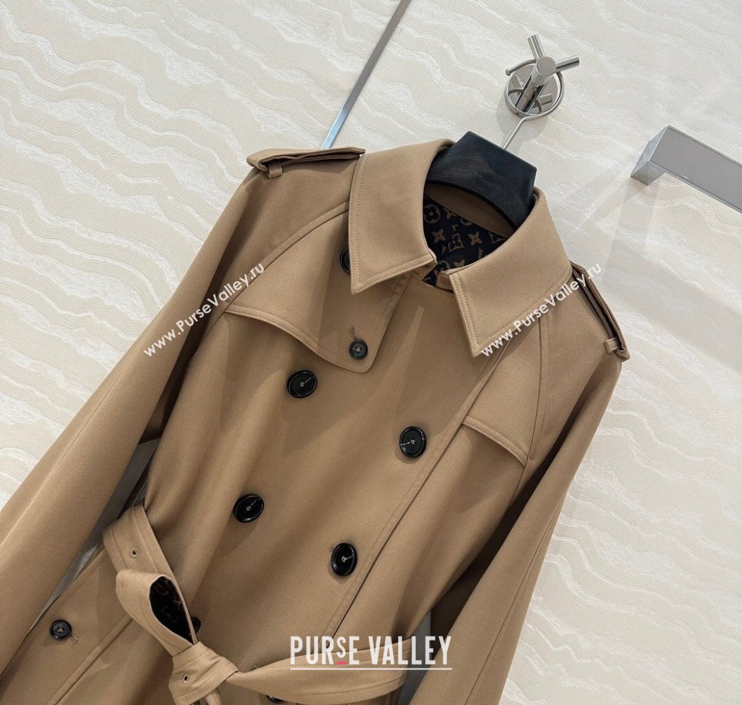Louis Vuitton Coat Brown 2024 1203 (QI-241203087)