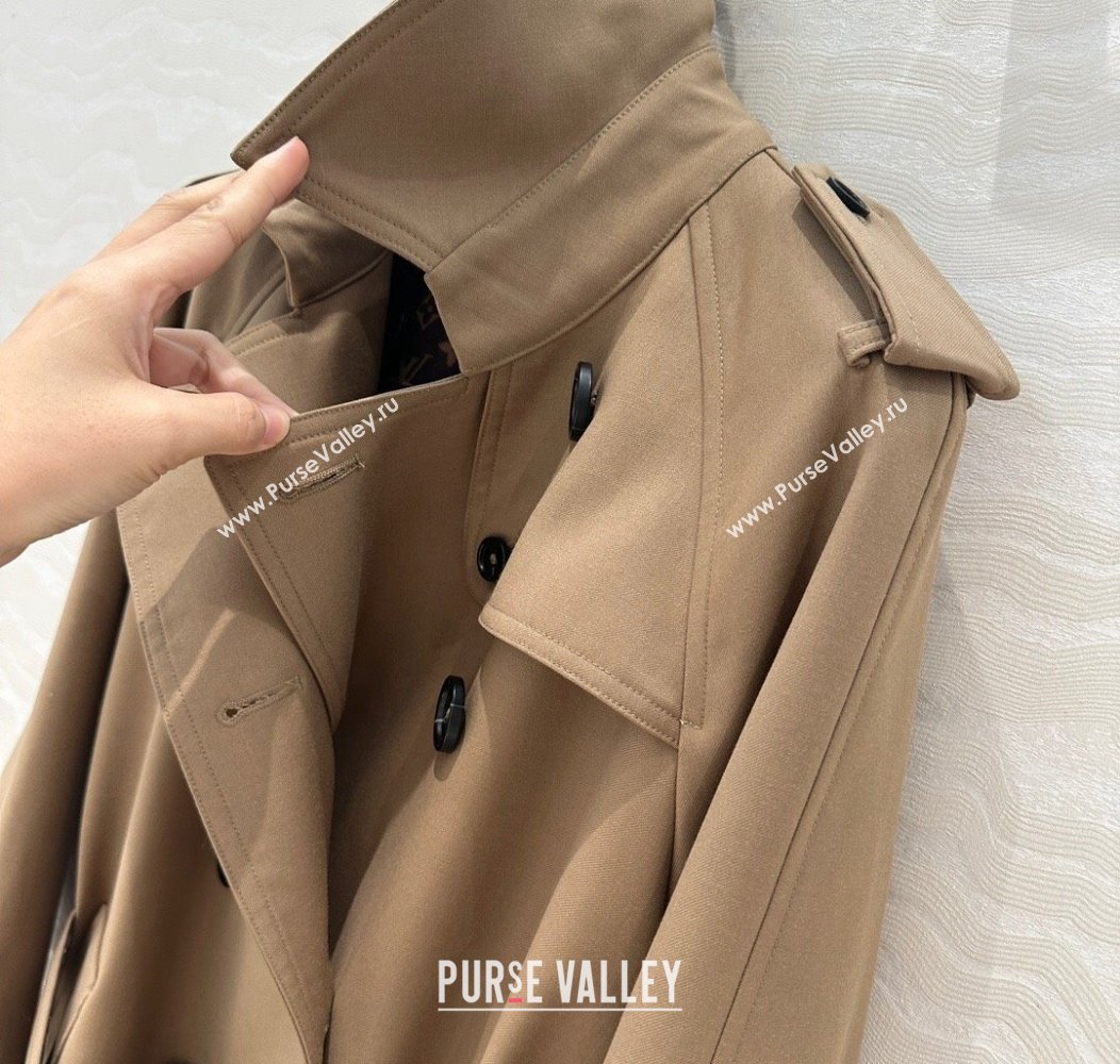 Louis Vuitton Coat Brown 2024 1203 (QI-241203087)