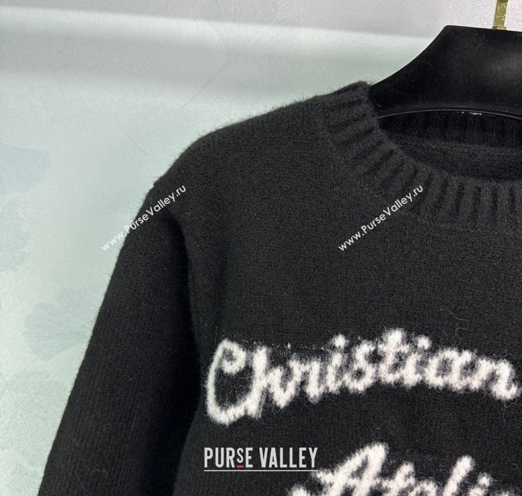 Dior Signature Sweaters Black 2024 1203 (QI-241203091)