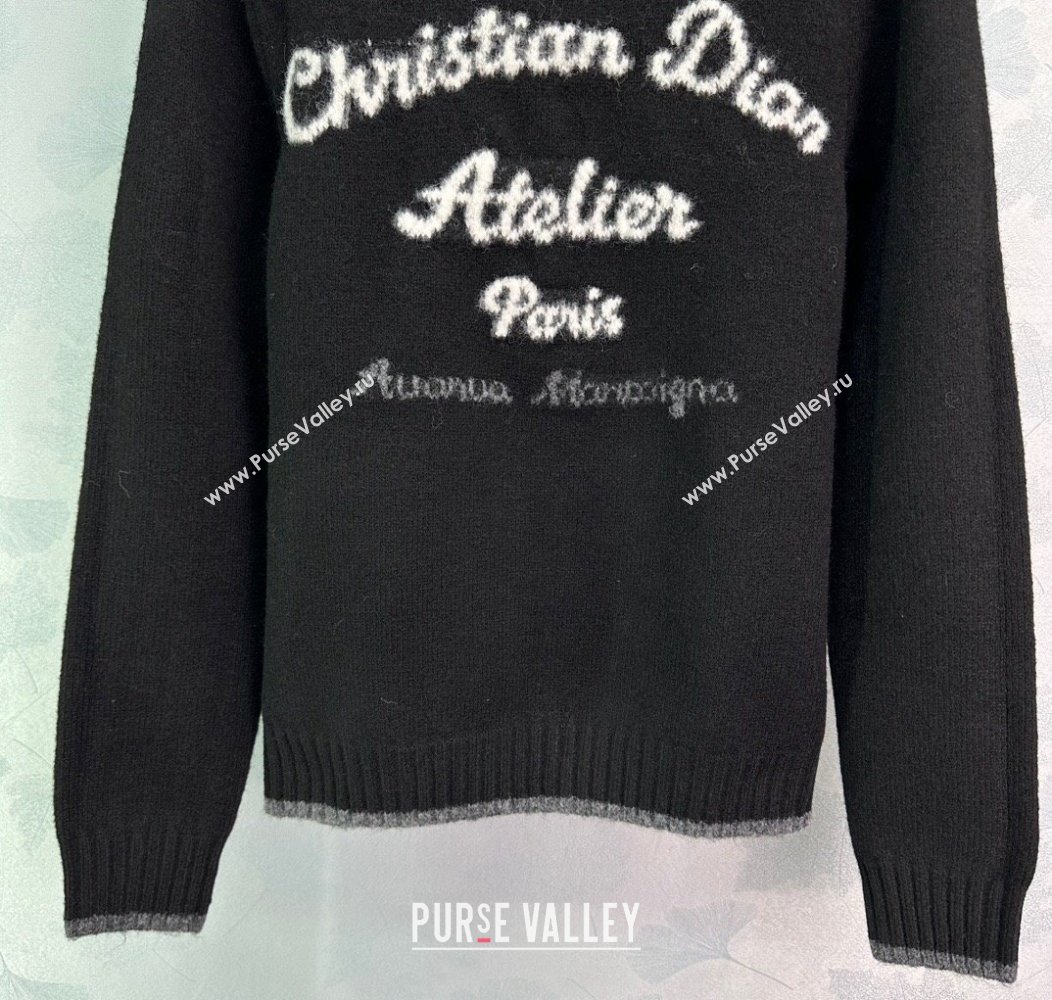 Dior Signature Sweaters Black 2024 1203 (QI-241203091)