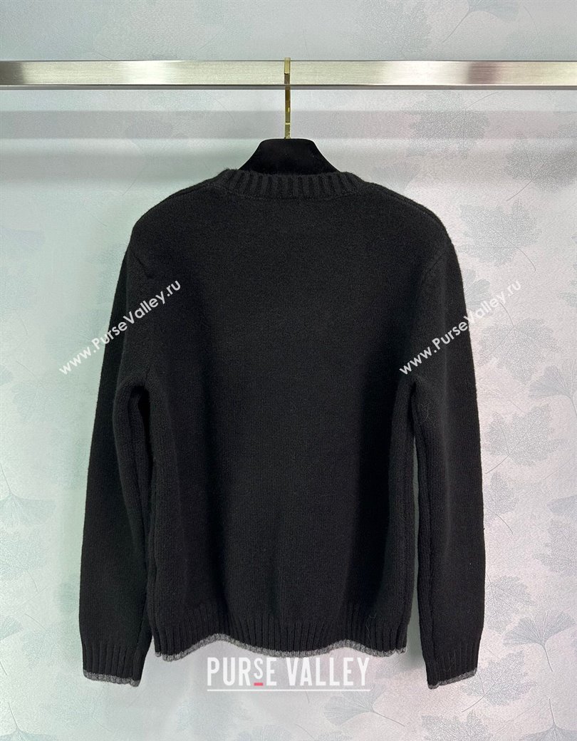 Dior Signature Sweaters Black 2024 1203 (QI-241203091)